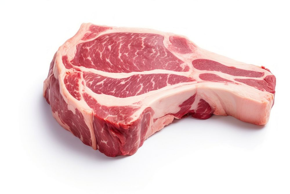 T-bone beef cut meat pork food.