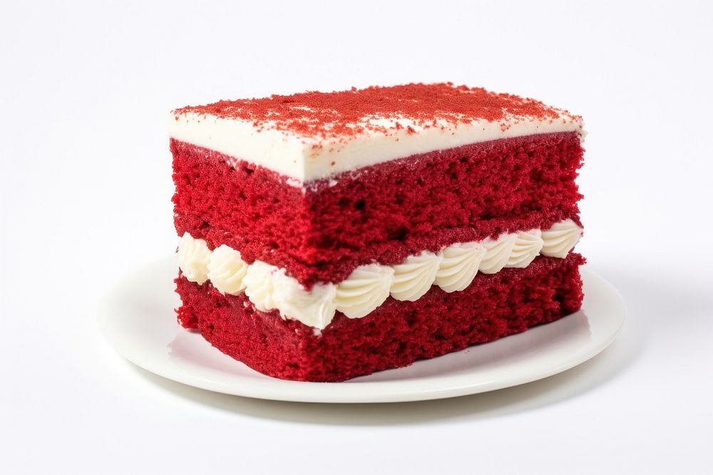 3 pound of red velvet cake dessert cream food.