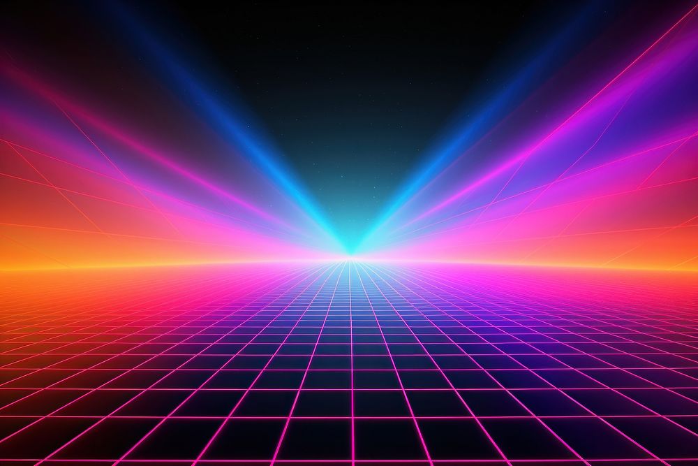 Retrowave rainbow backgrounds abstract purple.