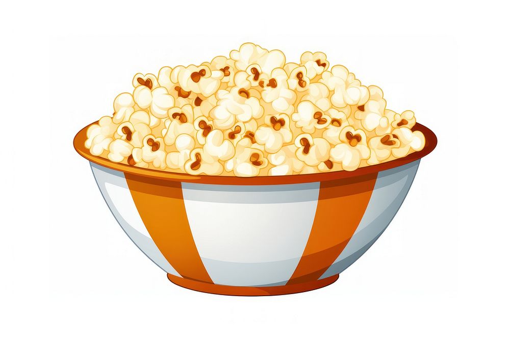 Popcorn bowl popcorn snack food.