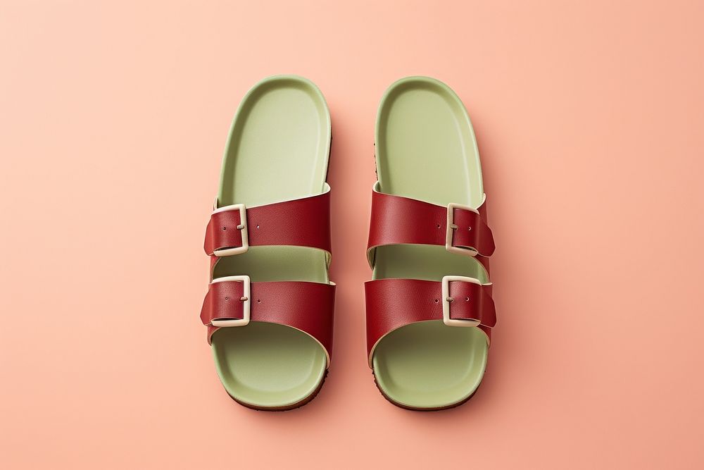 Double-strap sandals footwear shoe flip-flops.