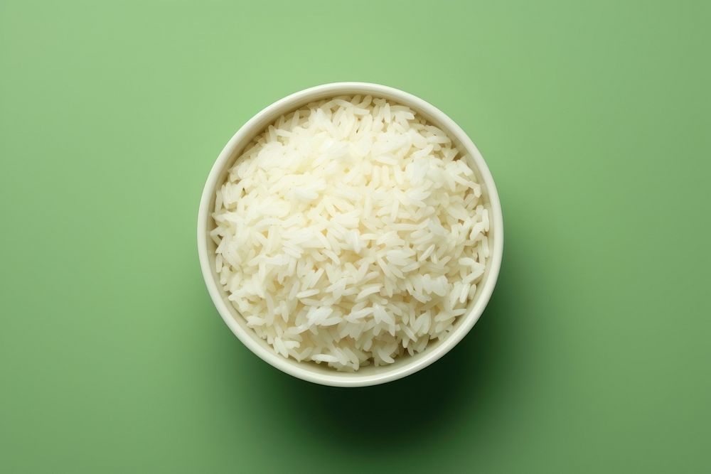 Rice bowl food freshness basmati.