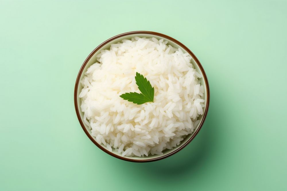 Rice bowl food refreshment freshness.
