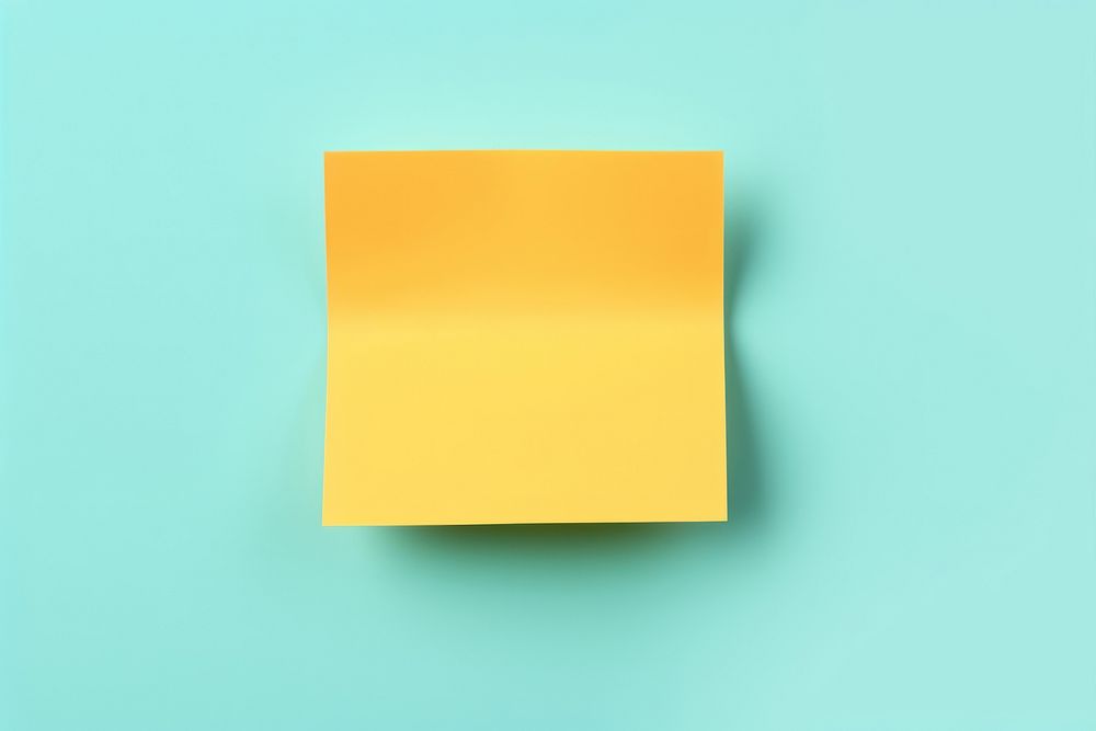 Sticky notes paper simplicity rectangle.