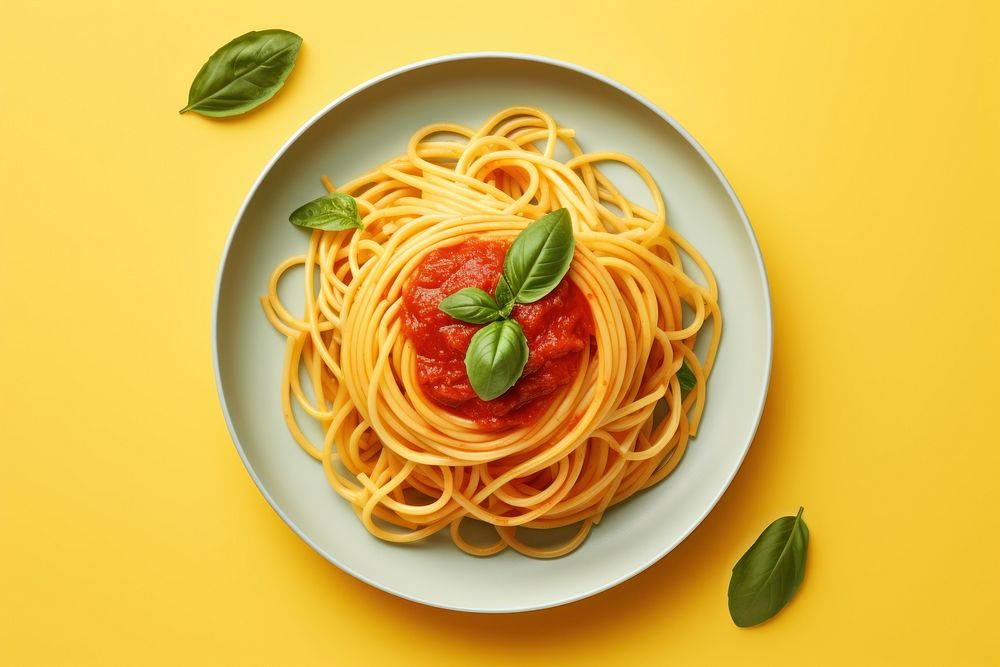 Spaghetti pasta food naporitan.