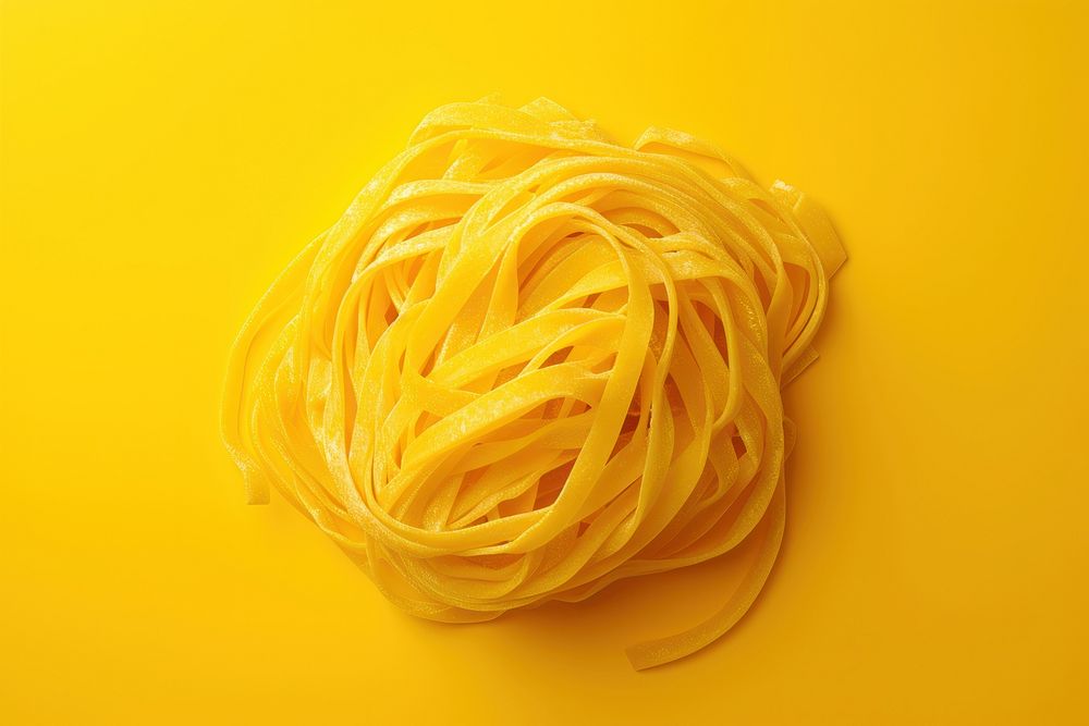 Pasta yellow fettuccine vermicelli.