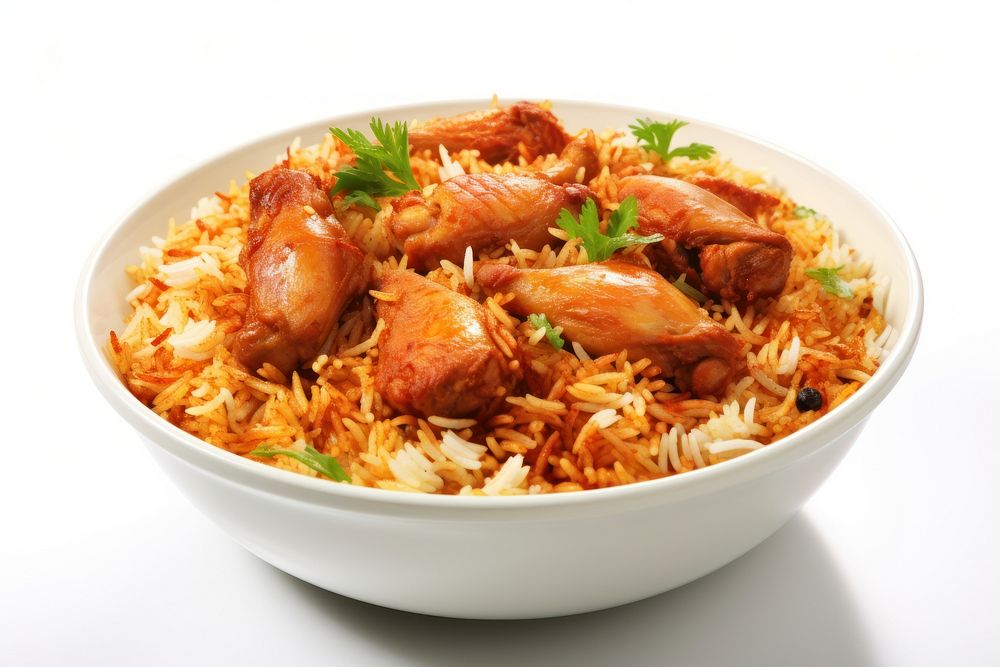 Chicken Biryani indian food biryani meal rice.
