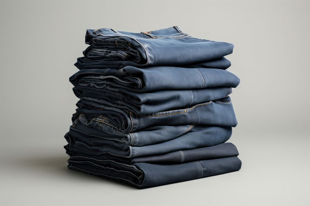 Highrise jeans denim coathanger clothing.
