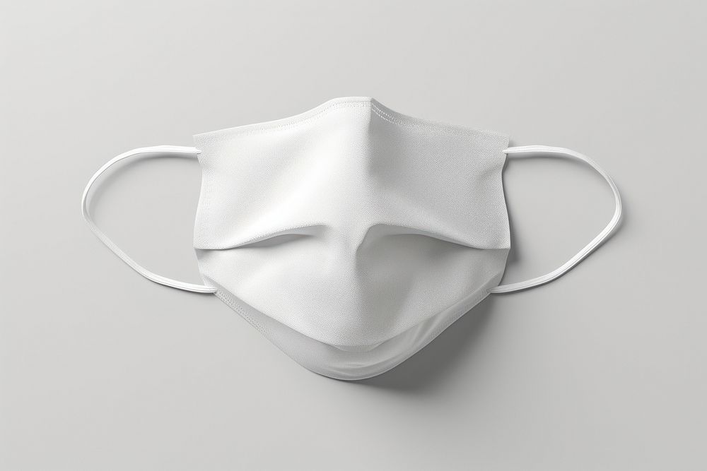 Face mask white accessories porcelain.