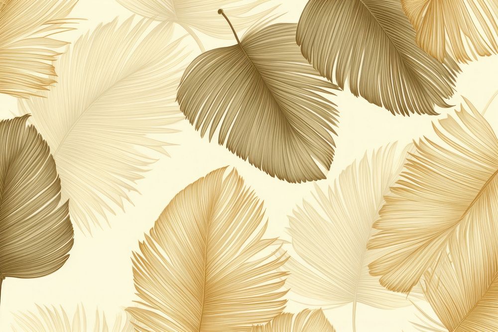 Monotone palm leaves wallpaper pattern backgrounds texture flower.