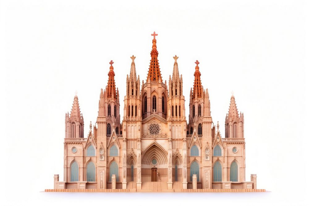 Basilica of the Sagrada Familia church architecture building spirituality.