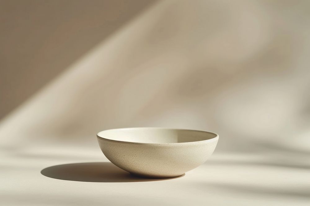 Ceramic bowl porcelain simplicity tableware.