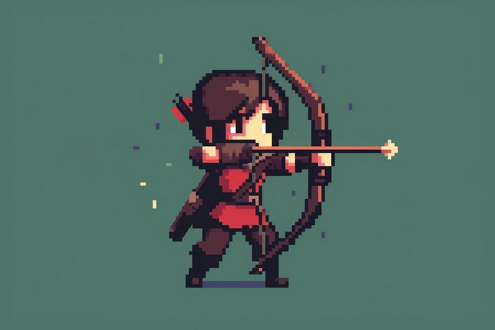 Archer cut pixel archery weapon screenshot.
