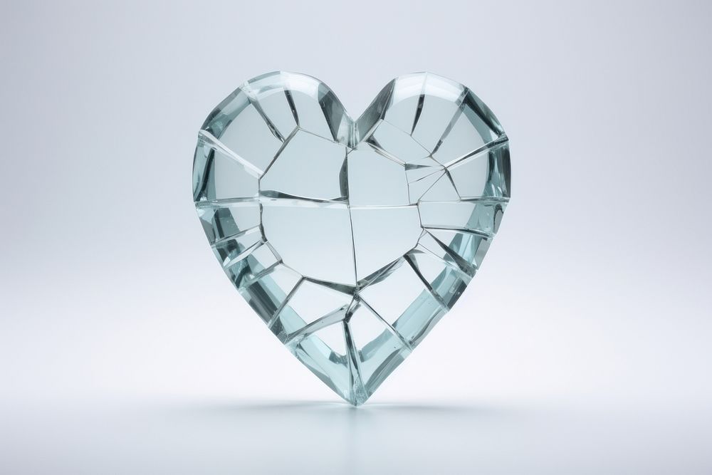 Broken heart glass destruction accessories.