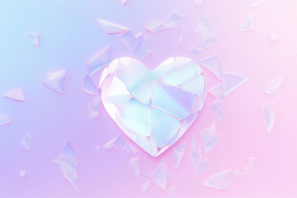 Broken heart backgrounds jewelry petal.