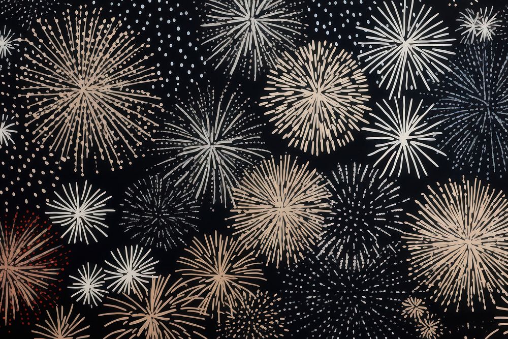 Fireworks arrangement celebration backgrounds.
