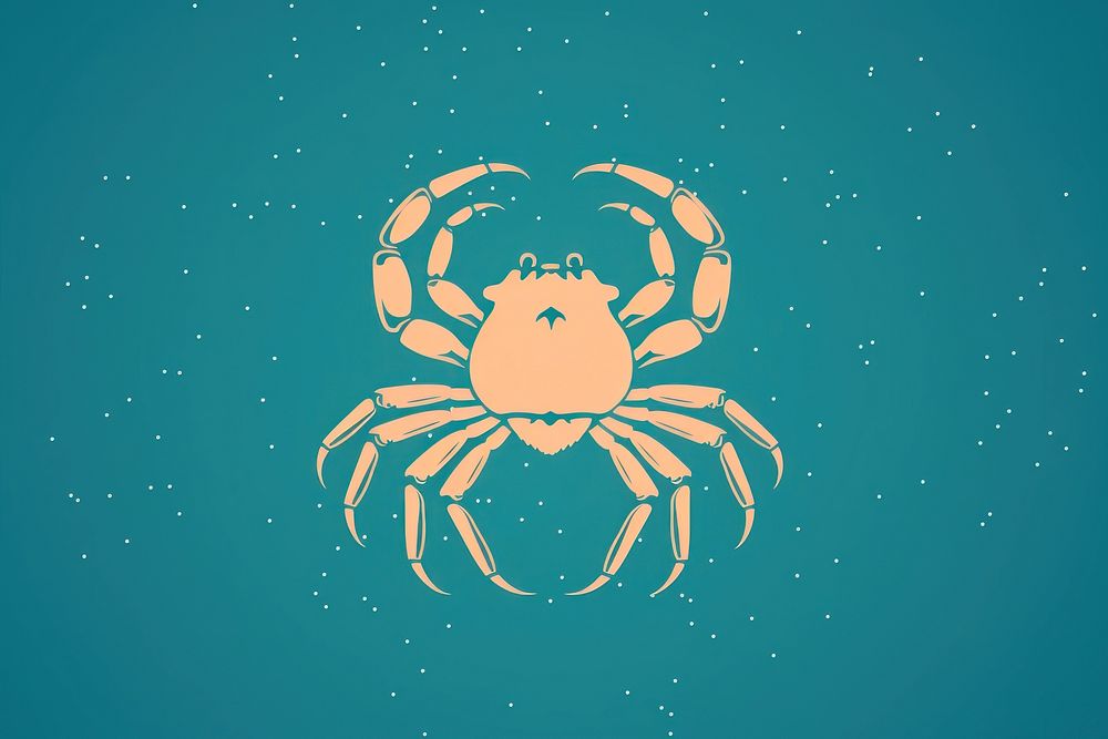 Cancer astrology sign animal crab invertebrate.