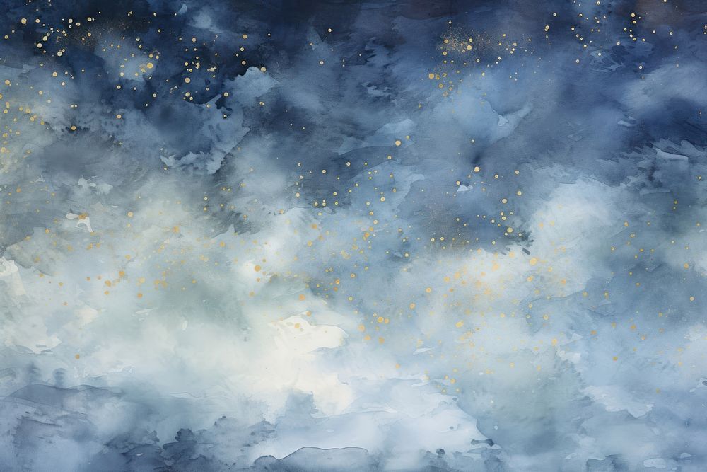 Night sky watercolor background backgrounds painting nature.