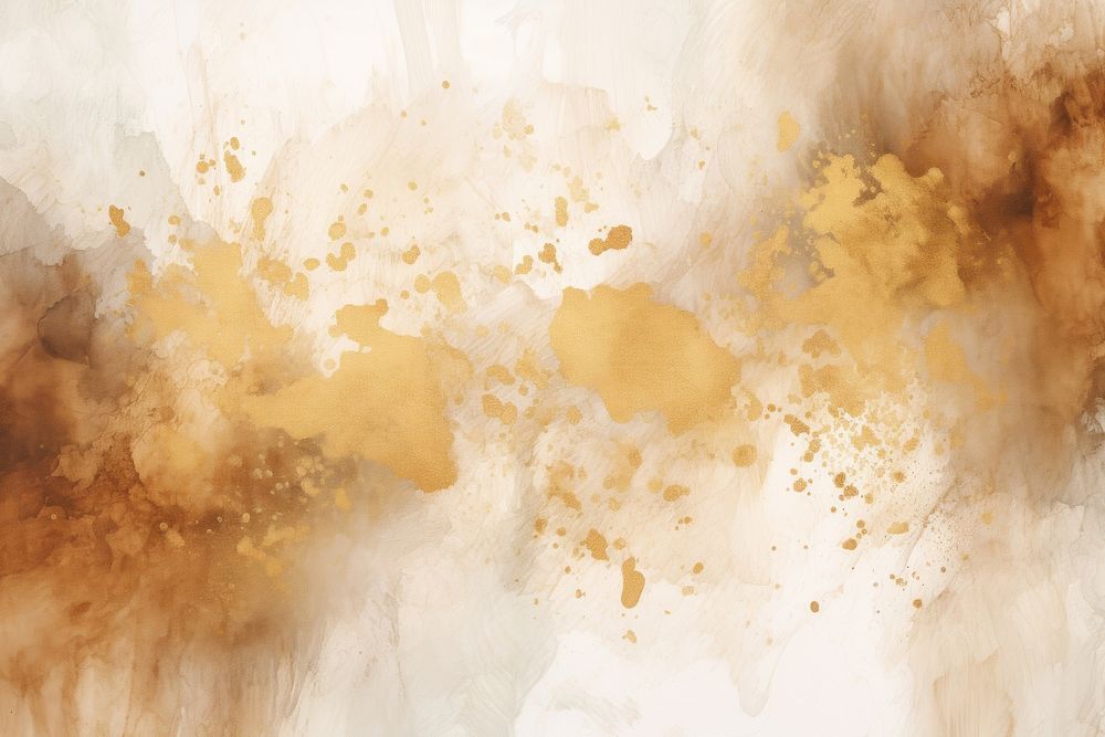 Brown memphis watercolor background backgrounds painting gold.