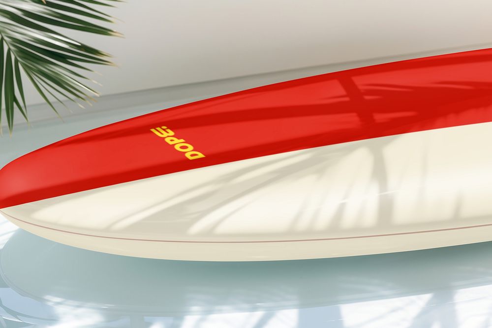 Surfboard mockup psd