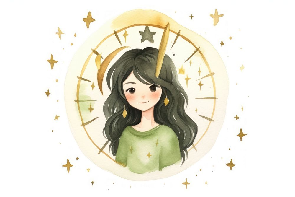 Virgo astrology sign clock creativity happiness.