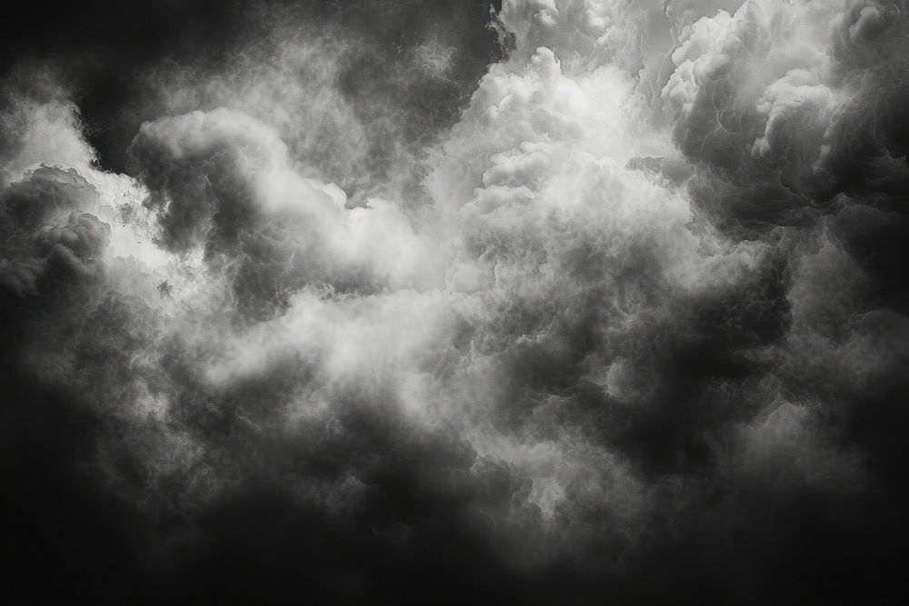 Clouds outdoors nature black.