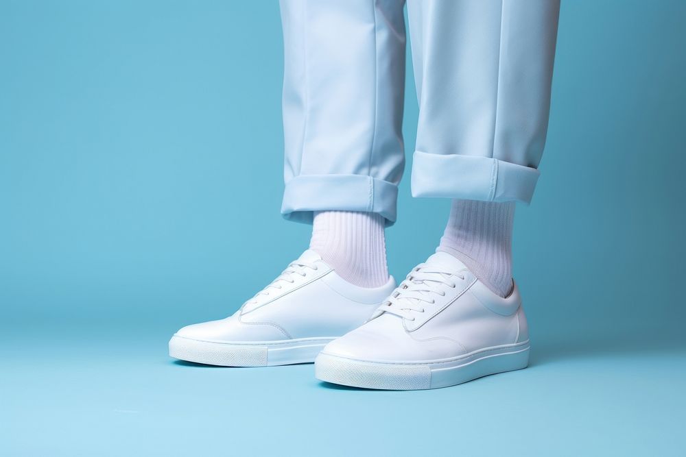 White shoes footwear studio shot clothing.