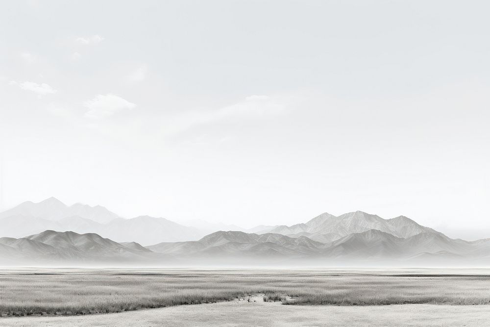 Mountain plain landscape nature outdoors.