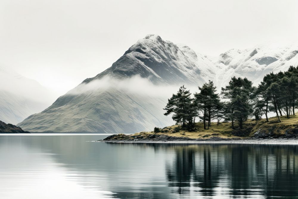 Fjordland landscape nature mountain outdoors.