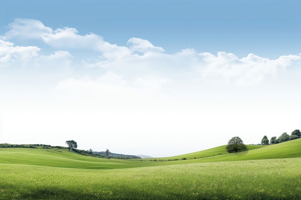 English countryside land landscape nature panoramic.