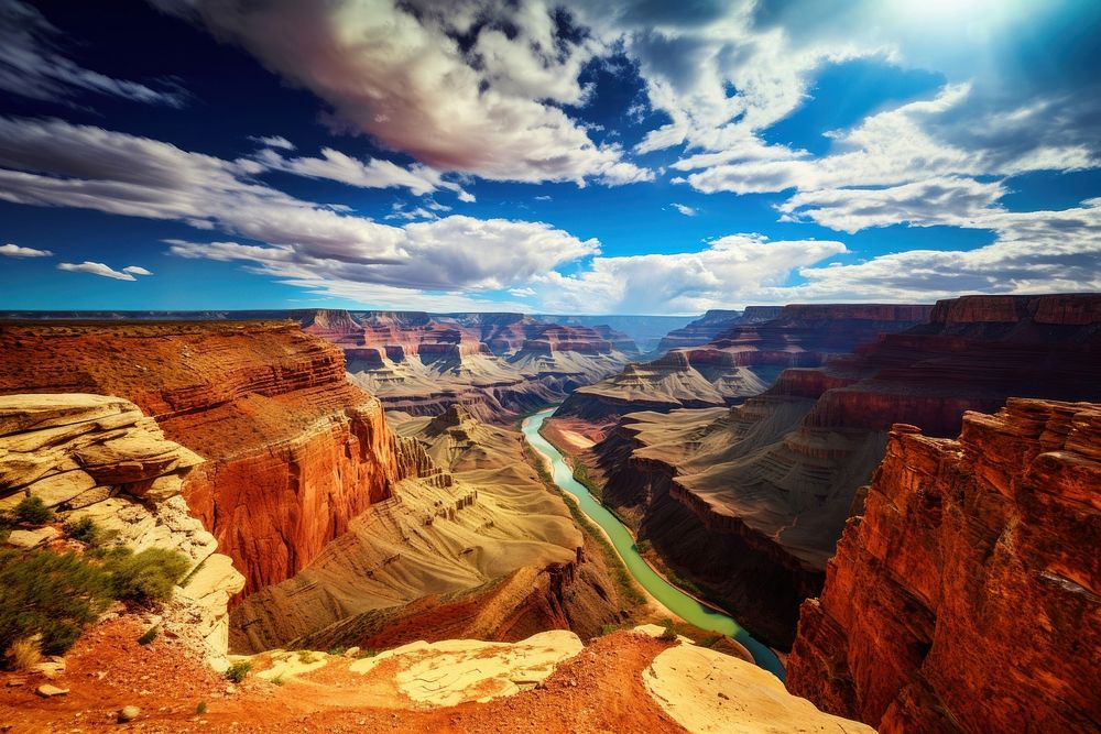Grand canyon landscape nature outdoors.