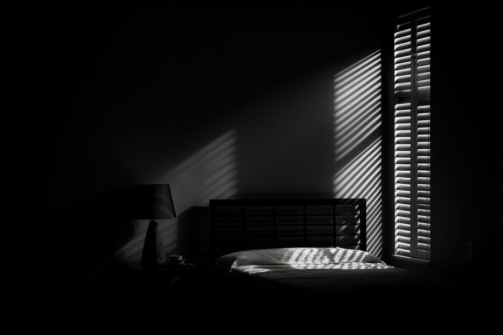 Bedroom architecture furniture lighting.