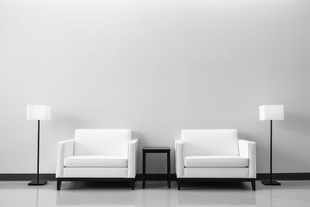 Sofa set furniture armchair white.