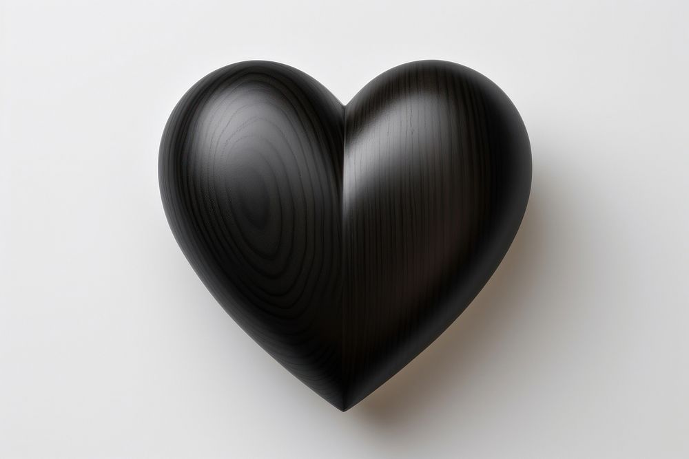 Black heart white background pattern symbol.