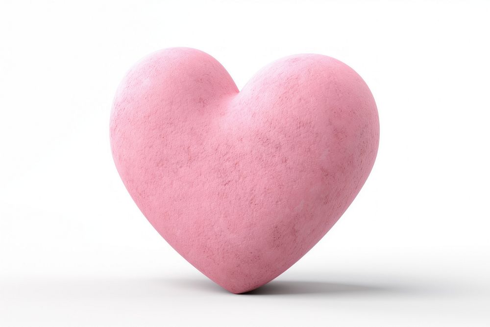 Pink heart white background astronomy outdoors.