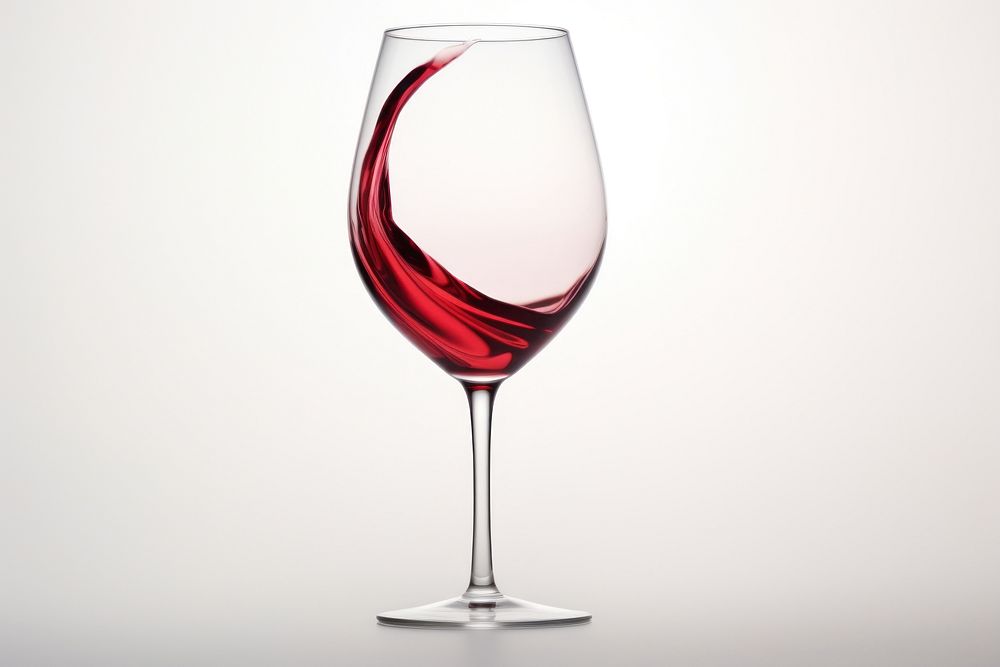 Glass of wine drink refreshment transparent.