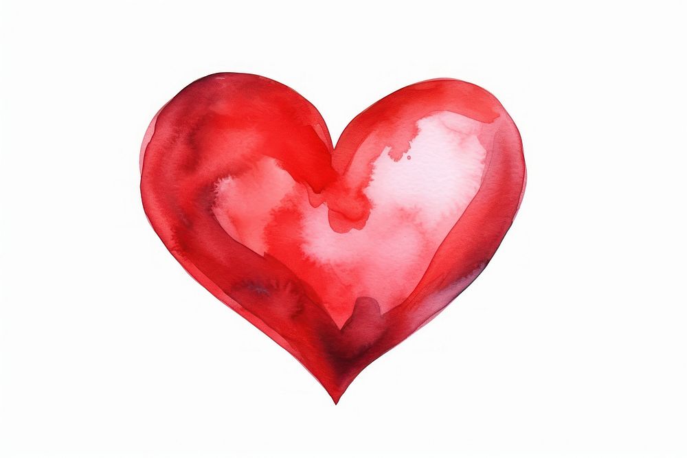 Red heart backgrounds white background creativity.