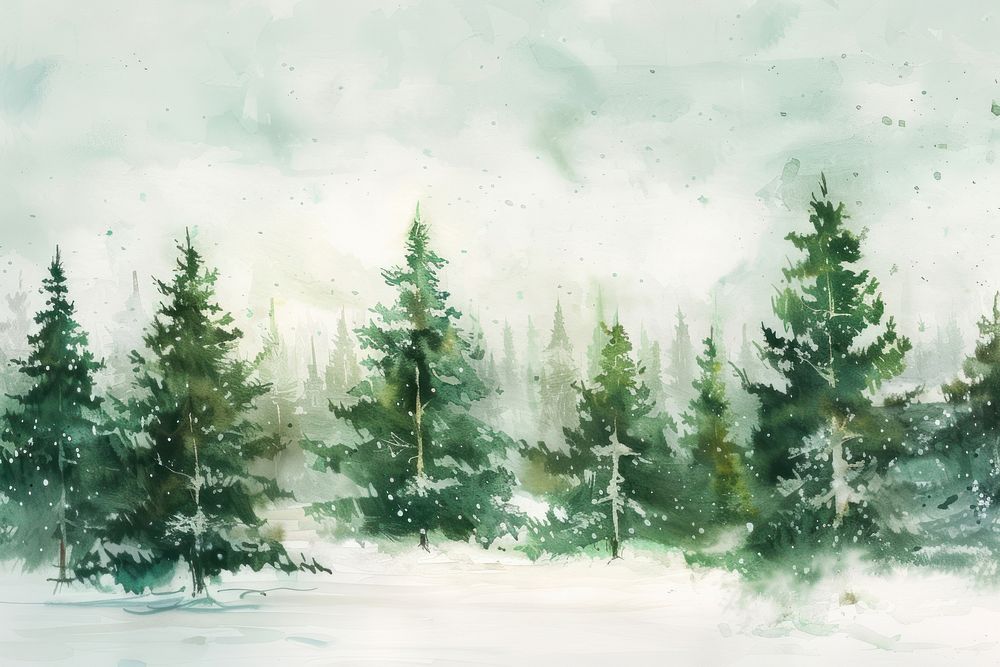 Background Winter forest backgrounds outdoors nature.