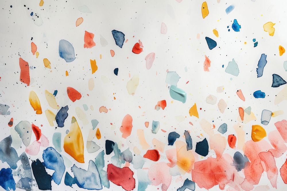 Background colorful terrazzo backgrounds painting confetti.