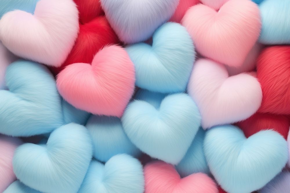 Heart confectionery food backgrounds.