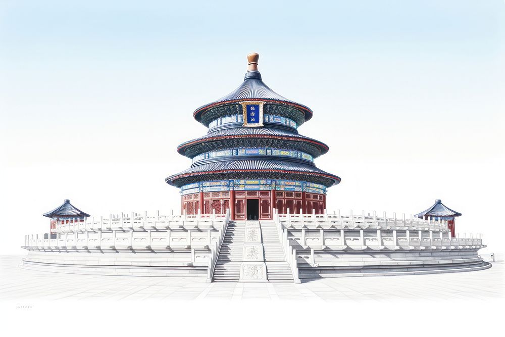 Royal palaces of the forbidden city in beijing landmark spirituality architecture.