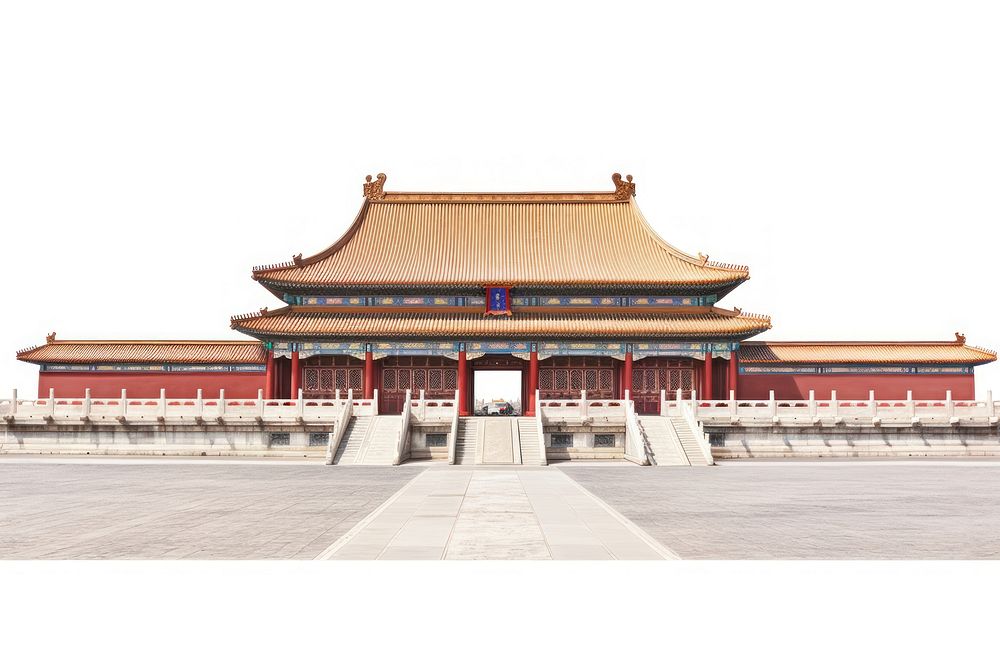 Royal palaces of the forbidden city in beijing architecture building landmark.