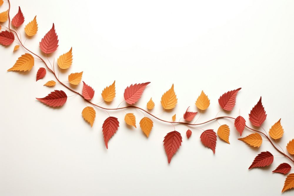 Autumn leaves plant leaf art.