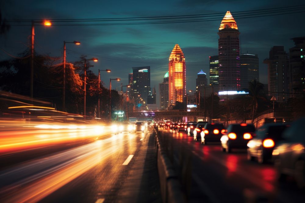 Bangkok city architecture metropolis cityscape.