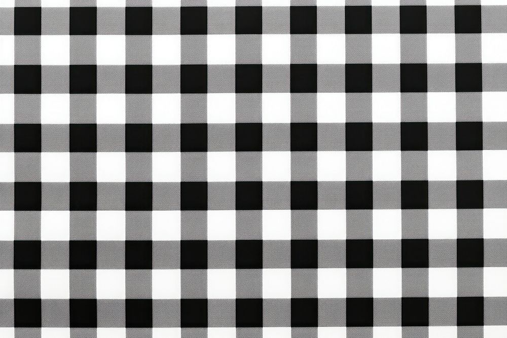 Black and white gingham backgrounds tablecloth pattern.