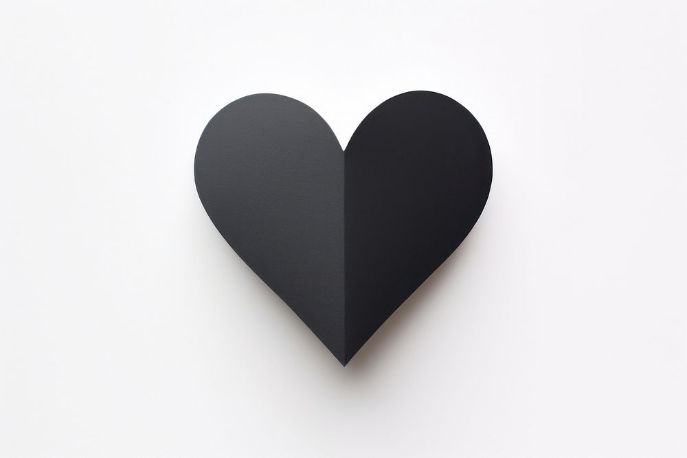Black heart symbol electronics speaker.