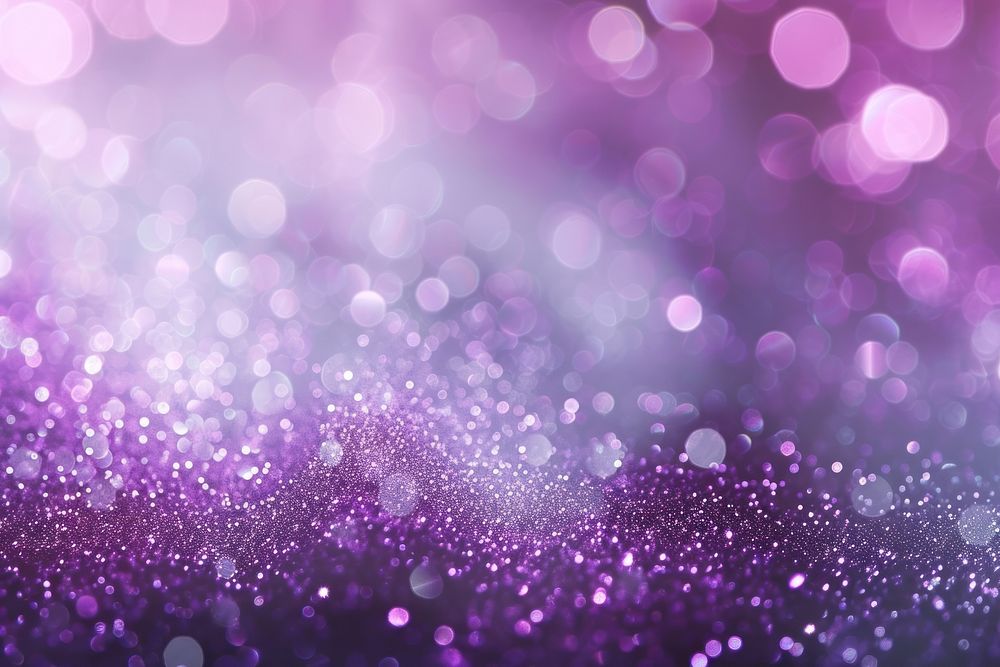 Herat bokeh backgrounds glitter purple.