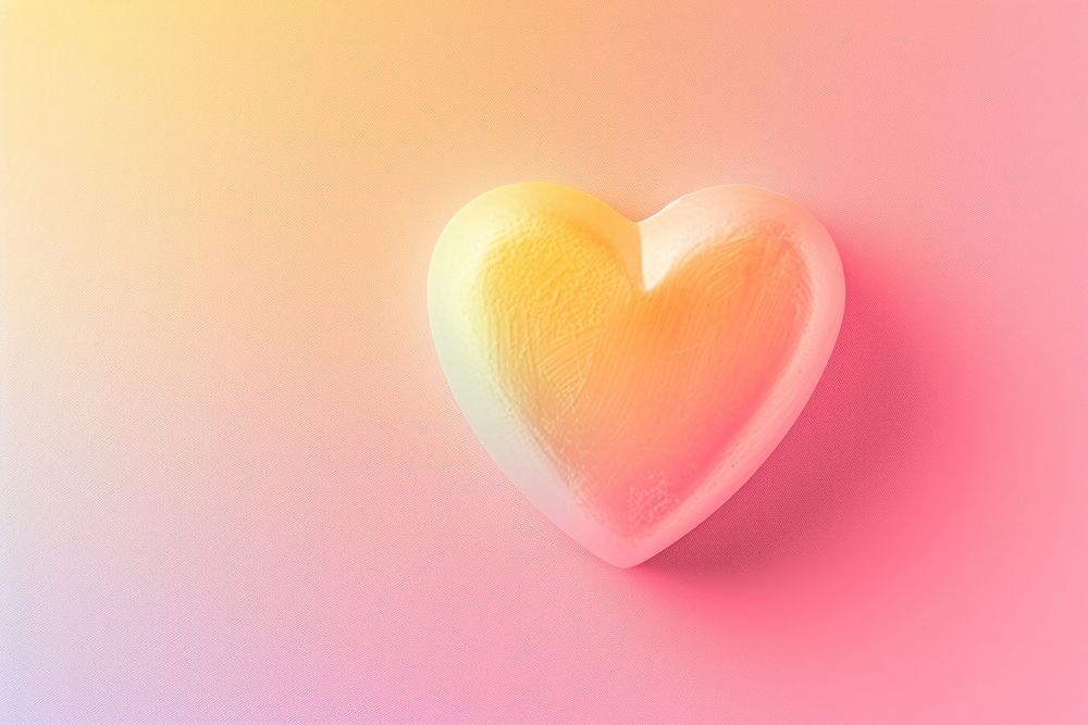 Heart shape backgrounds yellow pink.