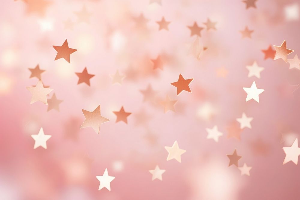 Star shape backgrounds pink text.