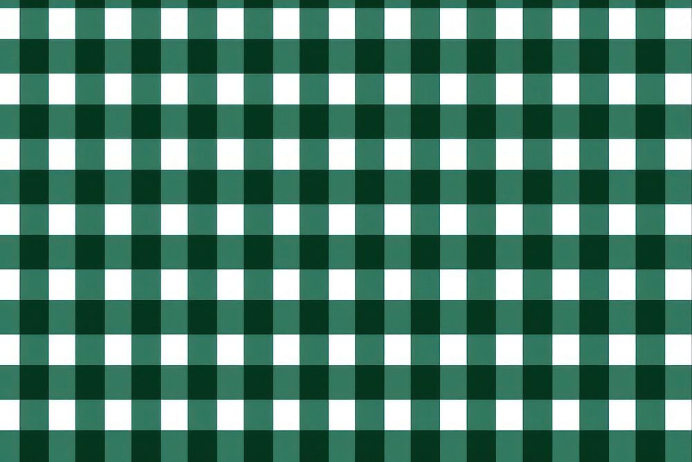 Dark green gingham backgrounds tablecloth pattern.